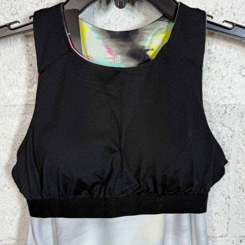 Ideology Women's Printed Shelf-Bra Tank Top grey XS - Picture 7 of 9